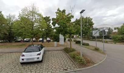 Bild von Plakatsäulen-Sonnenuhr gelegen in Pleidelsheim, Baden-Wurtemberg