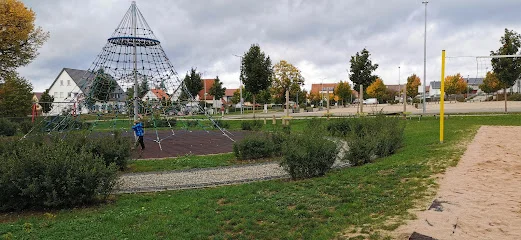 Bild von Spielplatz Blaufelden an der Mehrzweckhalle gelegen in Blaufelden, Baden-Wurtemberg